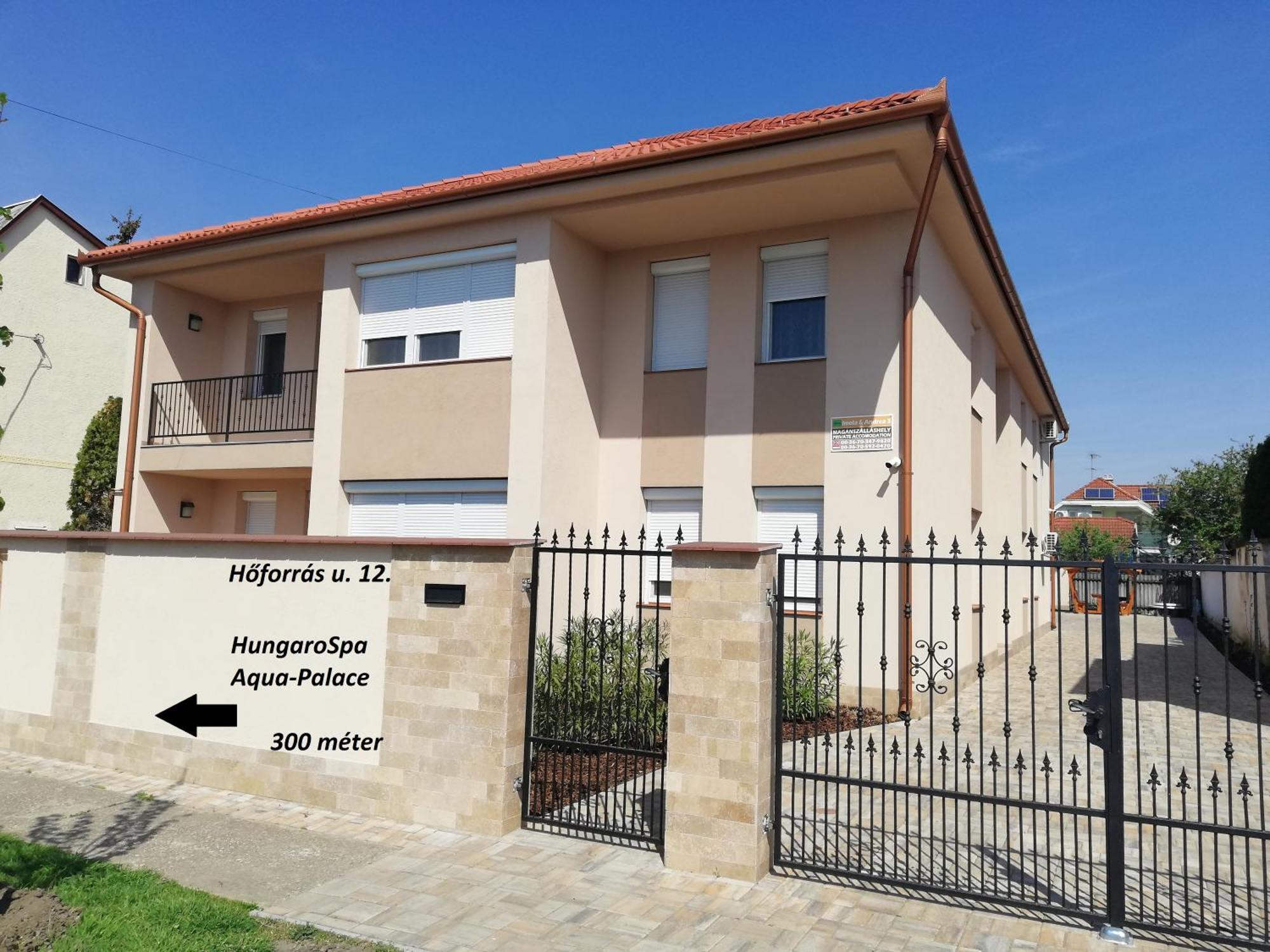 Imola Es Andrea Apartmanhaz 3 Hajdúszoboszló Exteriör bild
